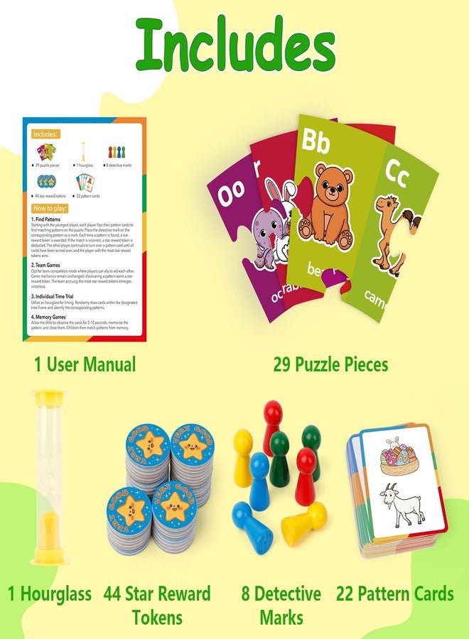 Edulok Floor Puzzles for Kids, Toddler Jigsaw Puzzles, Alphabet ABC Puzzle, Learning Puzzle Games, Kindergarten Educational Toys, Preschool Learning Activities, Homeschool Supplies, Kids Board Games - Image 3